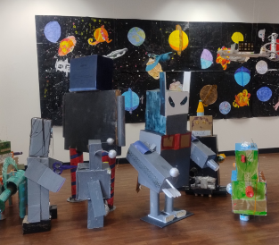 Exposition Mission Création : voyageurs du cosmos